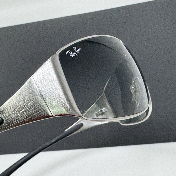 Ray Ban RB 3268 042/8g Sunglasses Bluefaded Silver main image 6